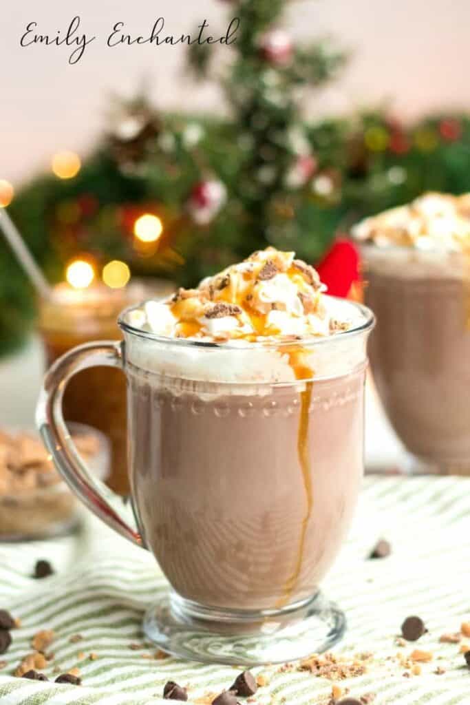 Hot cocoa with rumchata 