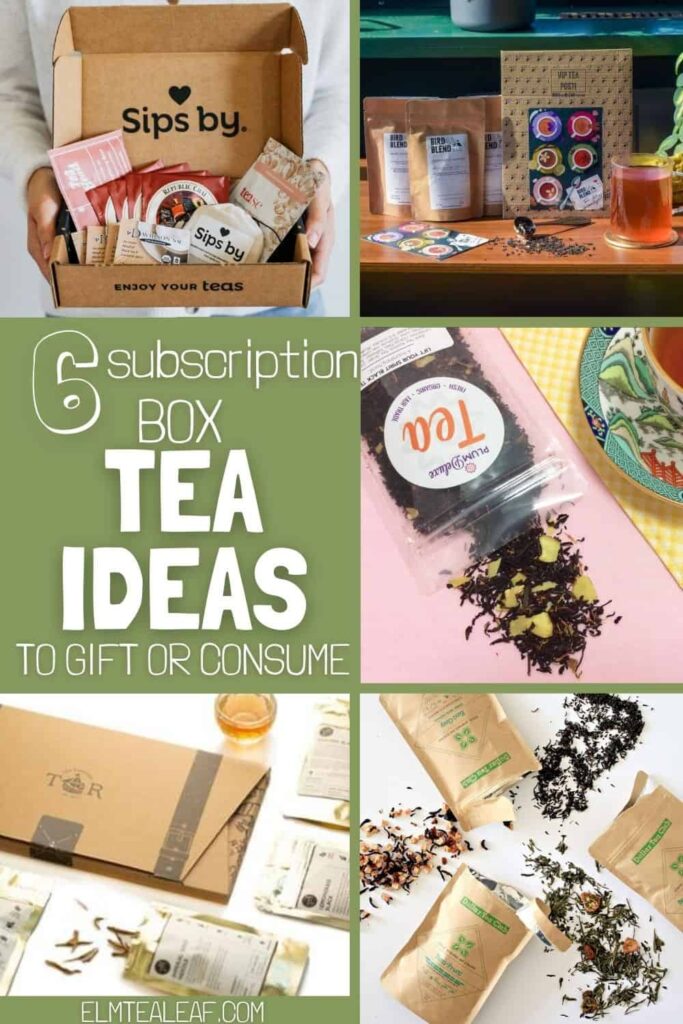 6 Different Subscription Boxes to choose from 