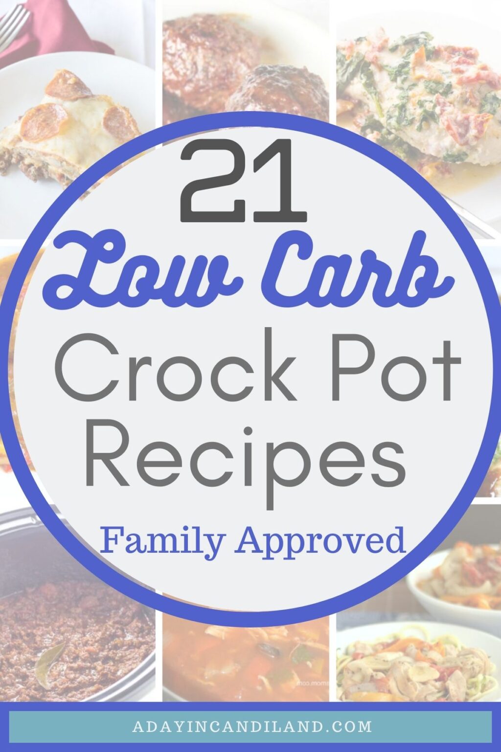 21 Easy LowCarb Crockpot Meals A Day In Candiland