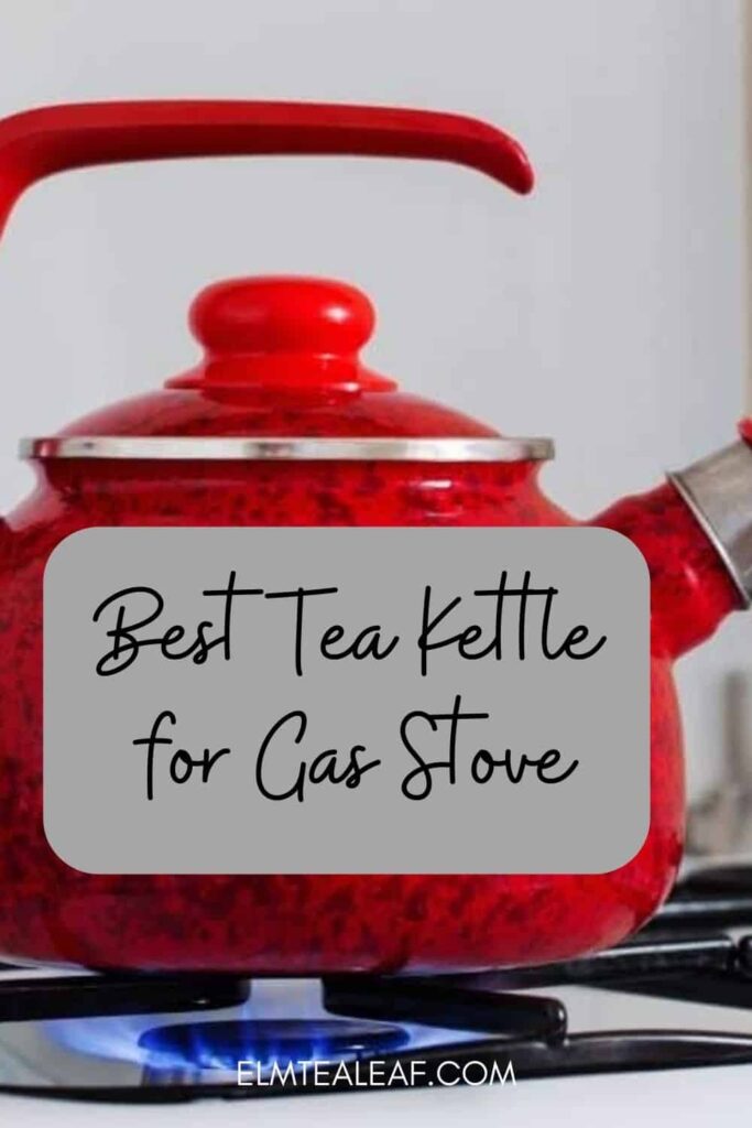 Tea Kettle on Gas Stove 