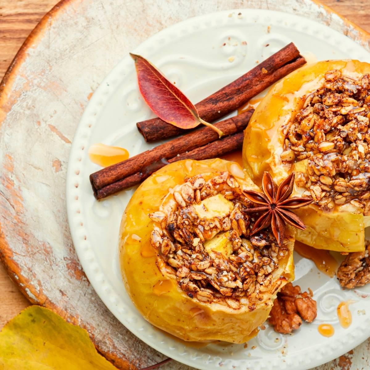 Crockpot Bread Pudding with Apples and Caramel Sauce - A Day In Candiland