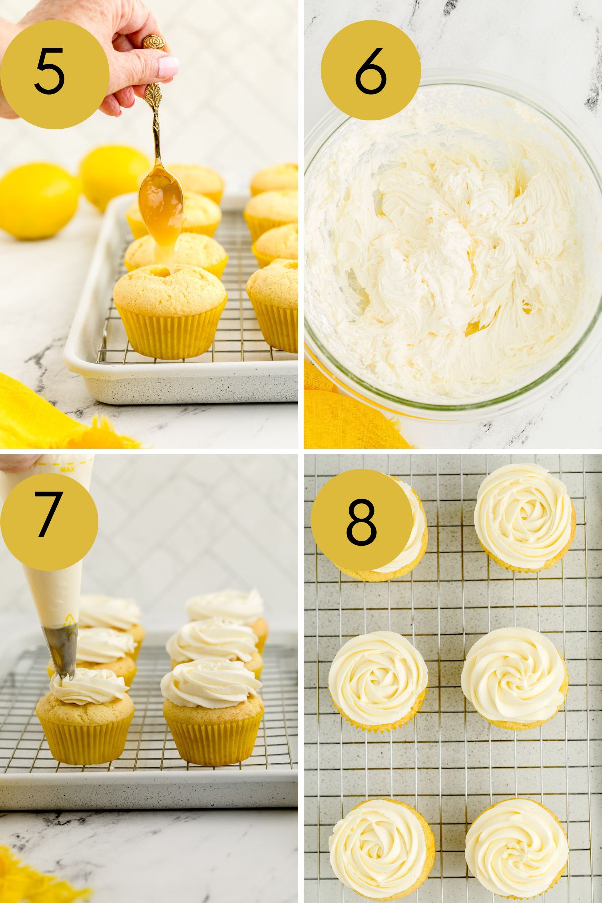Additional steps to make these cupcakes.