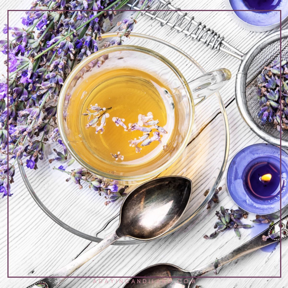 I Love Lavender Flower Buds Home Cooking Essentials Coffee & Tea