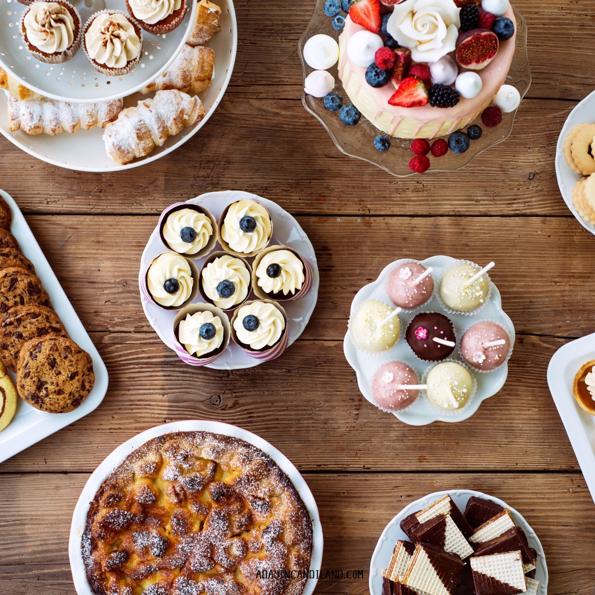 Tea Party Dessert Table. 