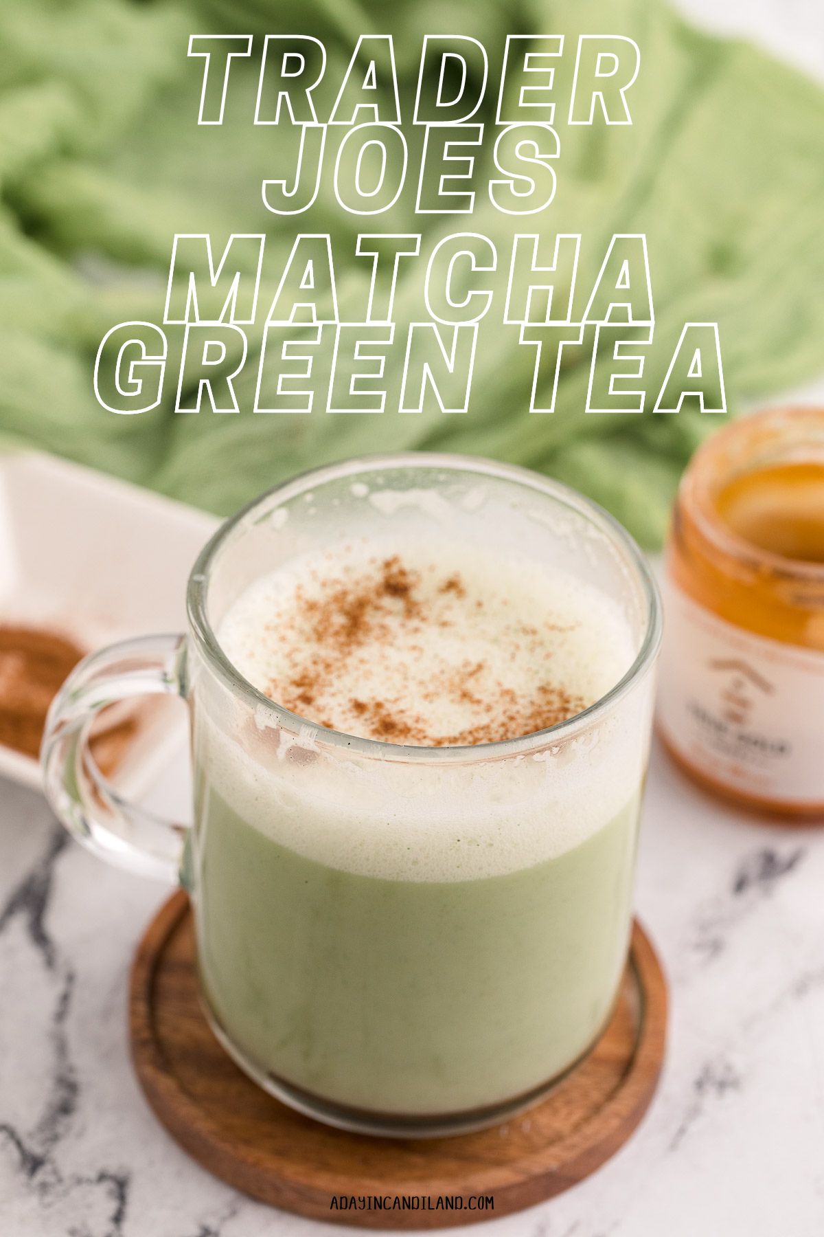 Trader Joe's Matcha Latte A Day In Candiland