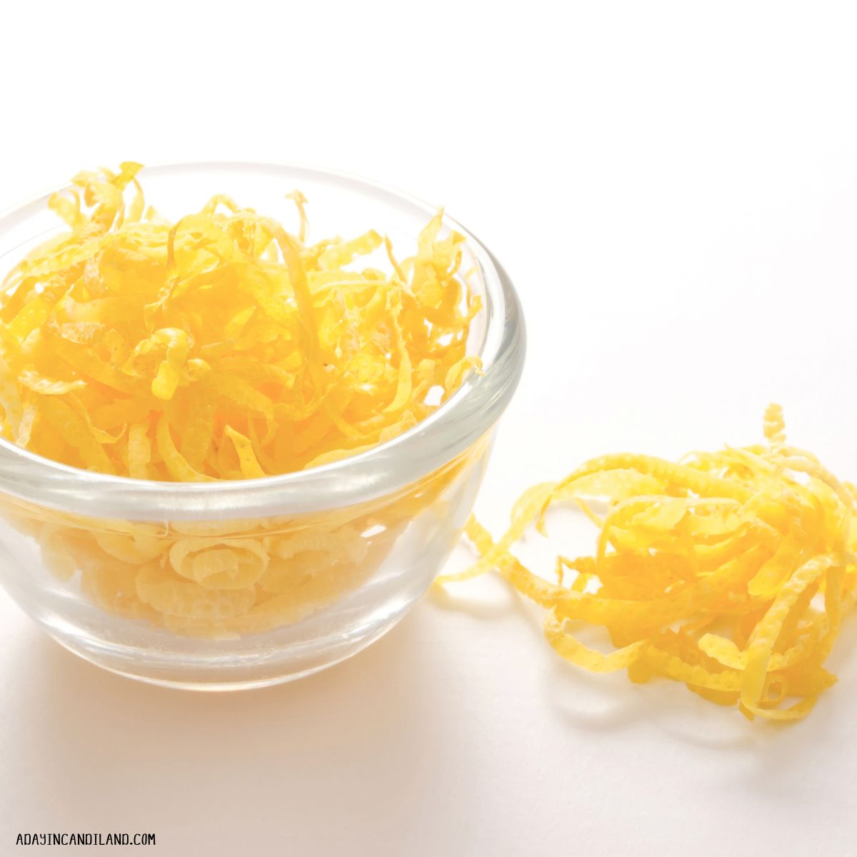 Lemon Candied Peel. 