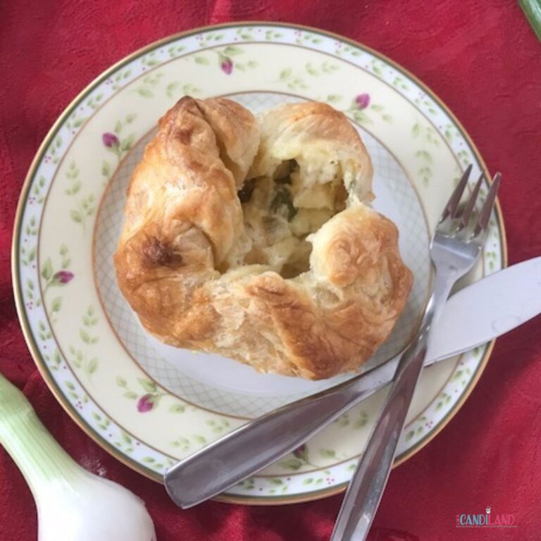 Puff Pastry Appetizers with Chicken A Day In Candiland